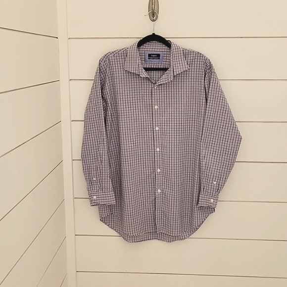 Esquire 18 32/33 button down shirt cotton - Picture 1 of 6